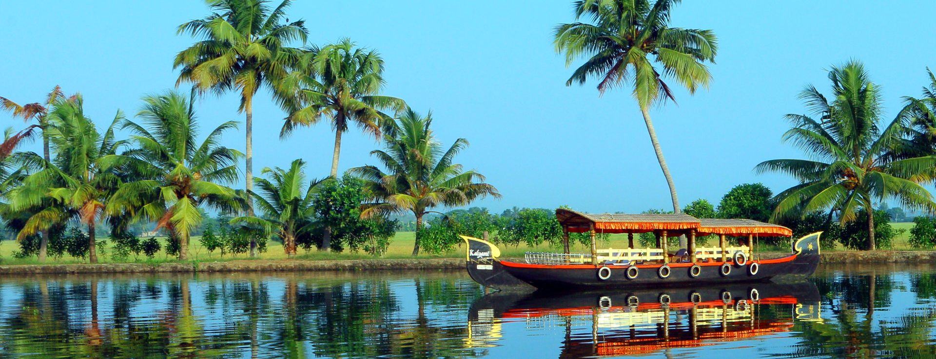 Backwaters in alleppey